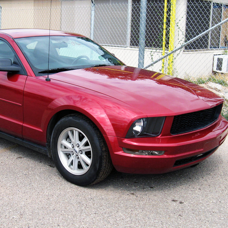 2005-2009 Ford Mustang Factory Style Bumper Lights (Chrome Housing/Smoked Lens)