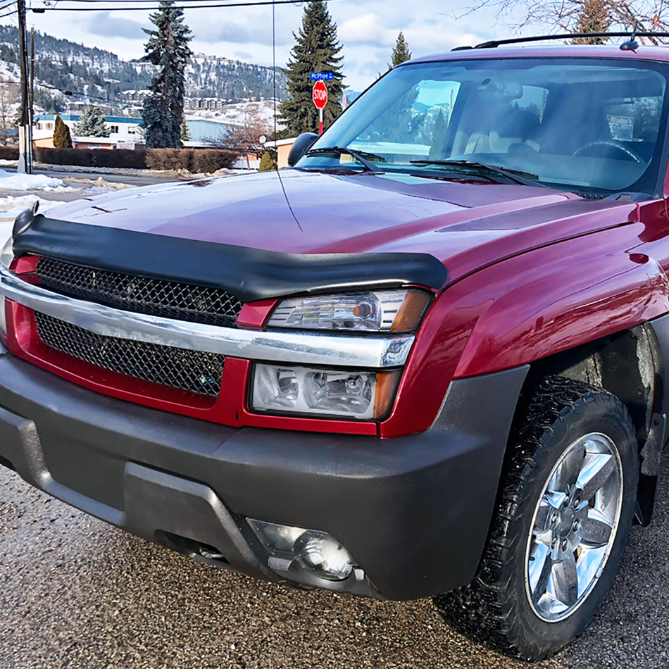 2002-2006 Chevrolet Avalanche 1500/2500 Factory Style Headlights w/ Bumper Signal Lights (Chrome Housing/Clear Lens)