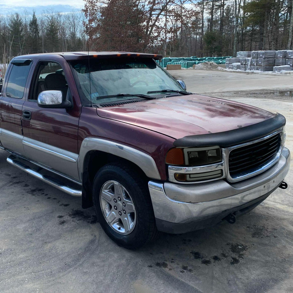 1999-2006 GMC Sierra/2007 Sierra Classic/2000-2006 Yukon/XL Factory Style Headlights and Sequential Turn Signal Bumper Lights (Matte Black Housing/Smoked Lens)