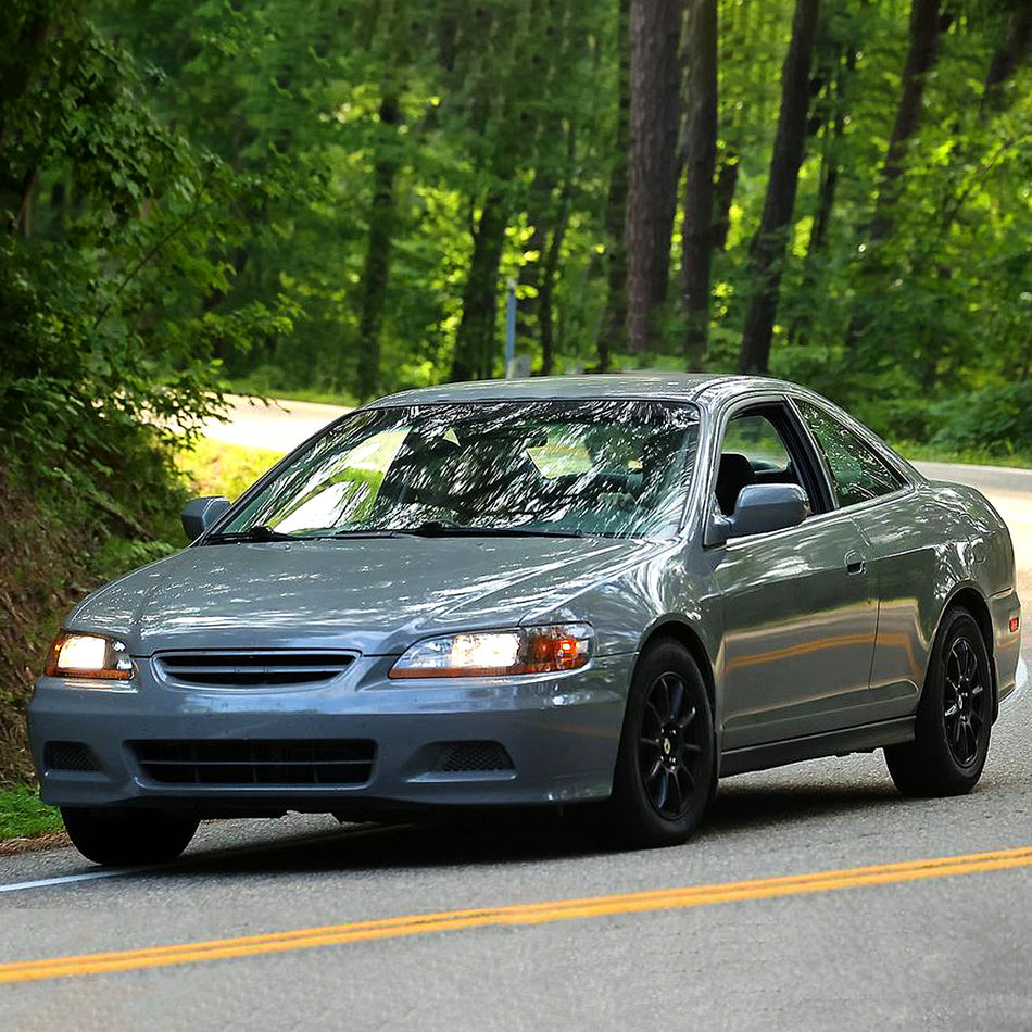 1998-2002 Honda Accord 2/4 Door Factory Style Headlights (Matte Black Housing/Clear Lens)