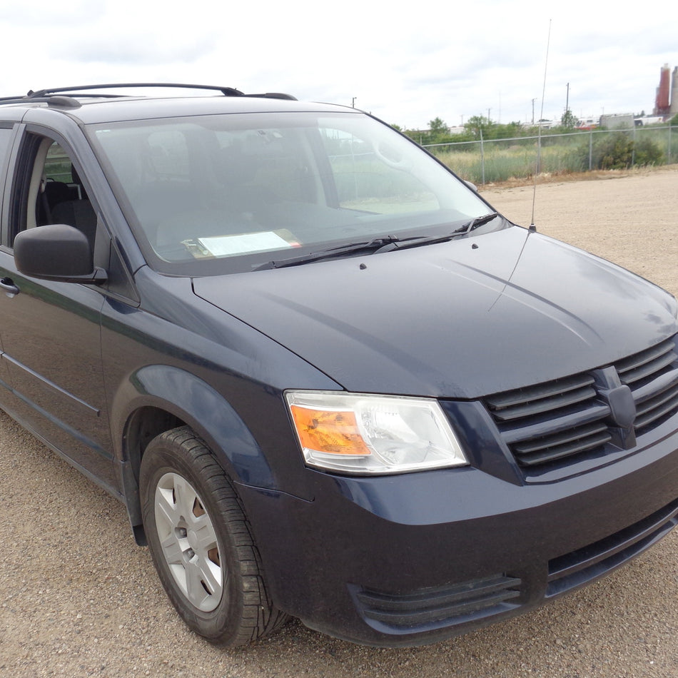 2008-2010 Dodge Grand Caravan Clear Lens Factory Style Crystal Headlight - Passenger Side Only