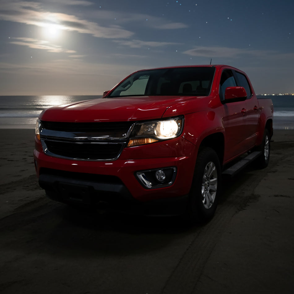 2015-2022 Chevrolet Colorado Factory Style Headlights (Black Housing / Clear Lens)