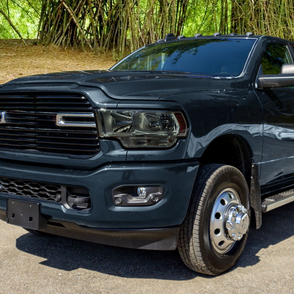 2019-2024 Dodge RAM 2500/3500/4500/5500 Factory Style Headlights (Chrome Housing/Smoked Lens)