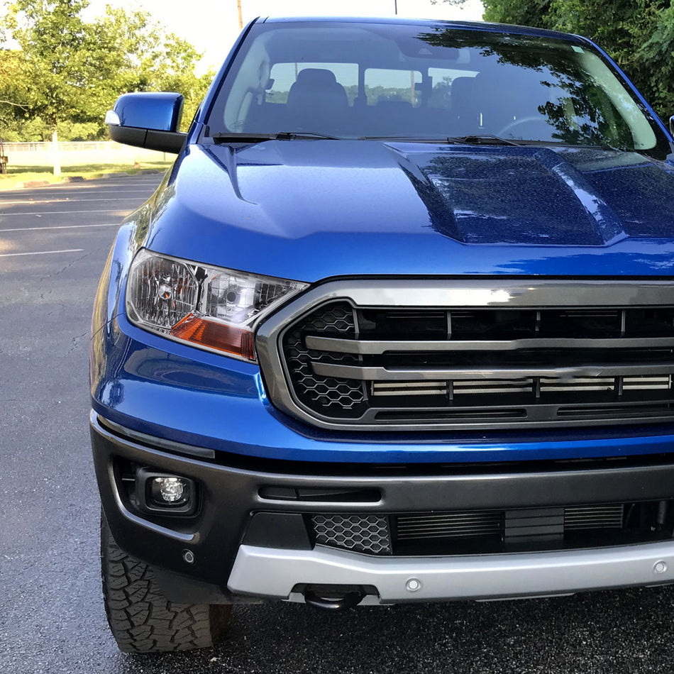 2019-2022 Ford Ranger XL/XLT Factory Style Halogen Headlights (Chrome Housing/Clear Lens)