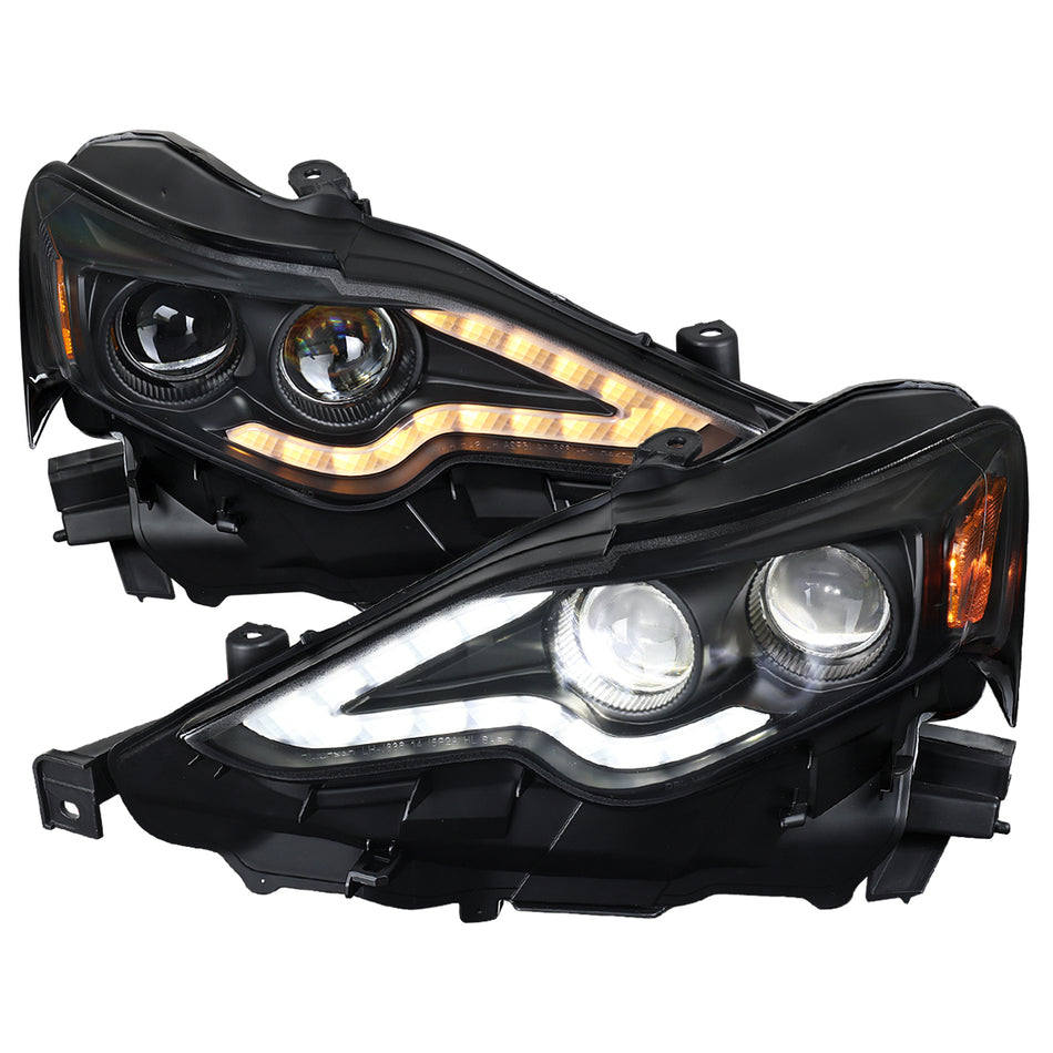 2014-2016 Lexus IS250 IS350 Full LED Project healight (Matte Black Housing / Clear lens)