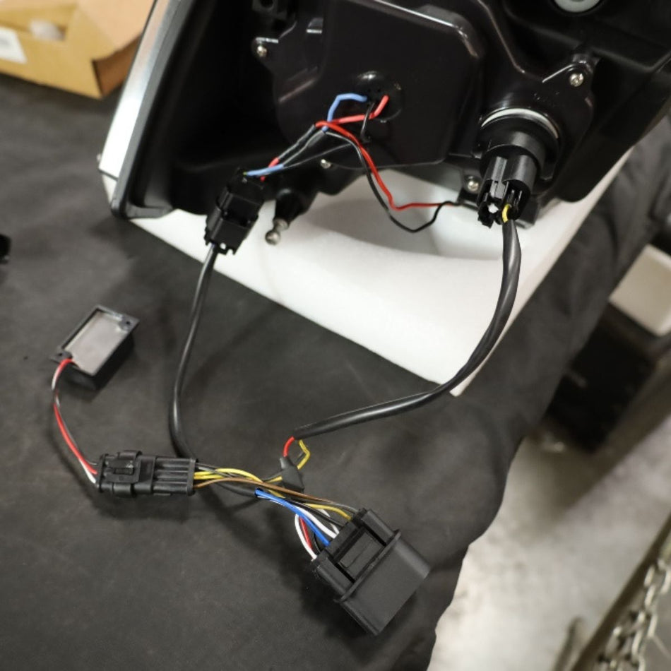 Wiring Harness For 2009-2024 Ram 1500 Projector Headlights with LED Signal