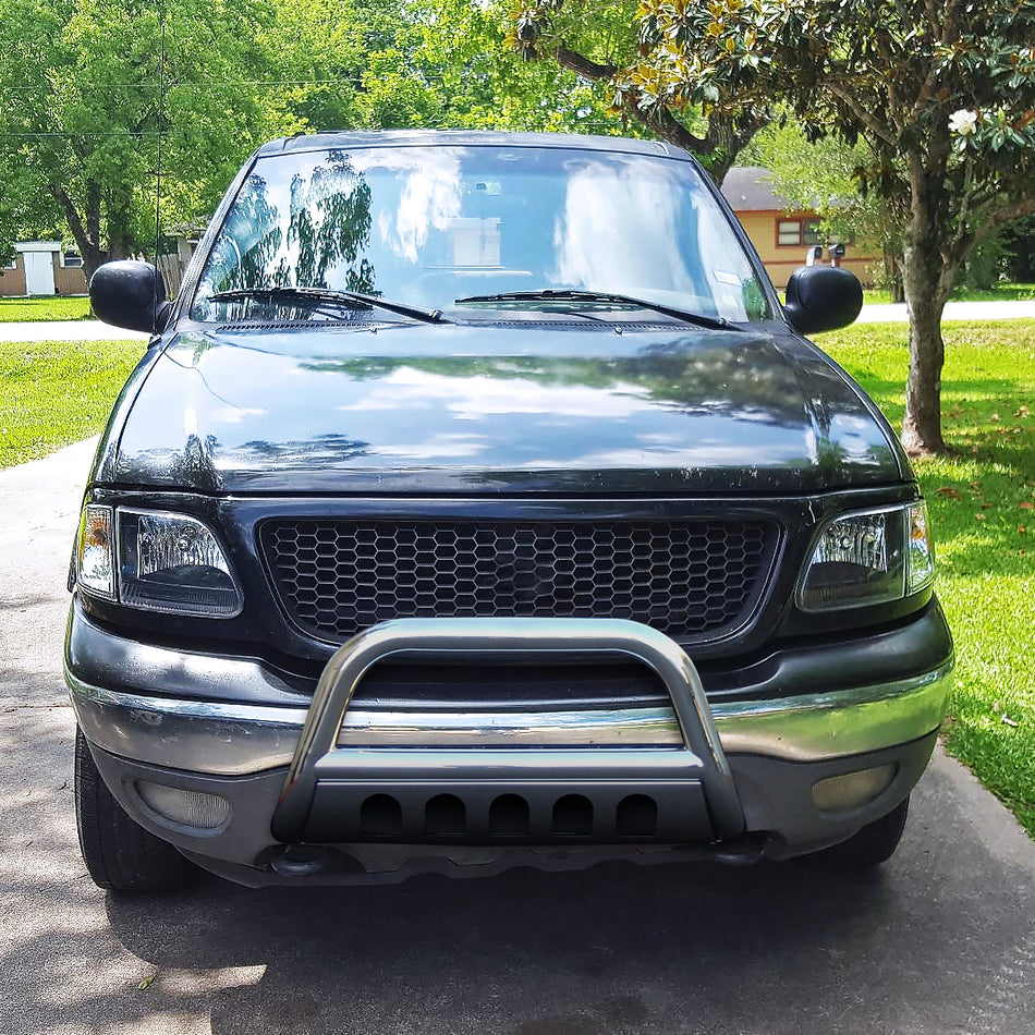1997-2004 Ford F-150/F-250/Expedition Chrome Stainless Steel Bull Bar
