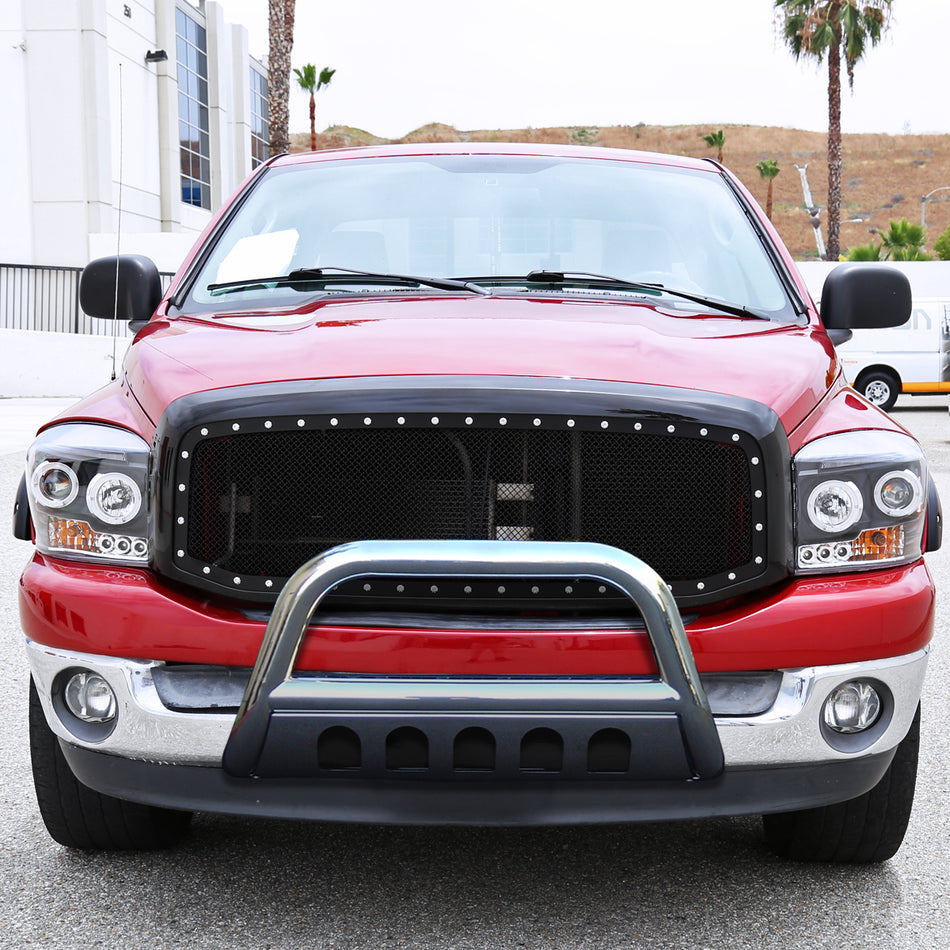 2006-2008 Dodge RAM 1500 3" Chrome Stainless Steel Bull Bar