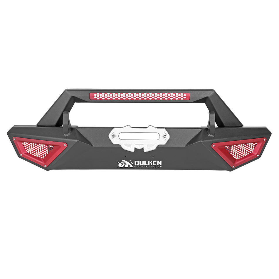2018-2022 Jeep Wrangler JL/2020-2024 Gladiator X Series Winched Front Bumper