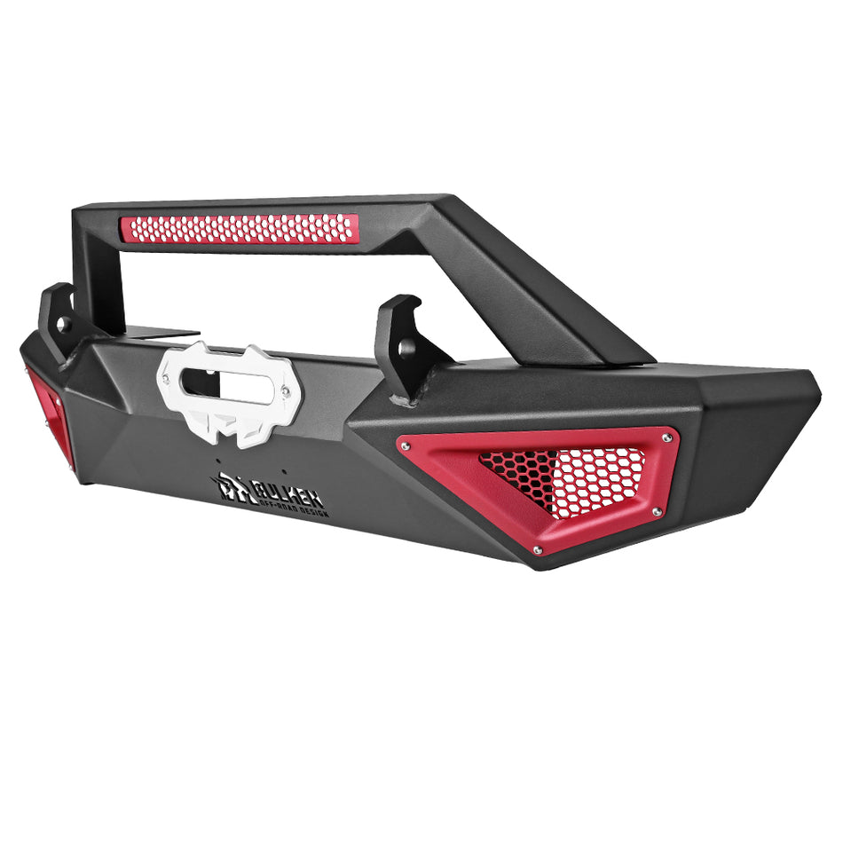 2018-2022 Jeep Wrangler JL/2020-2024 Gladiator X Series Winched Front Bumper