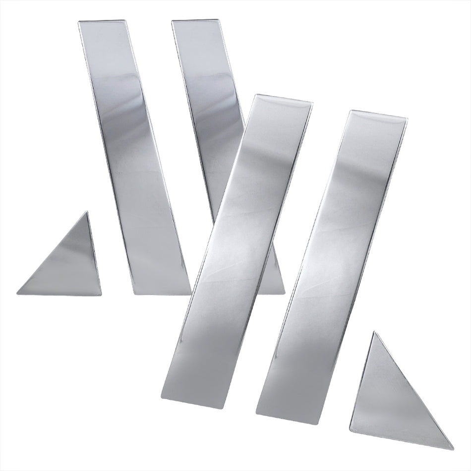 2005-2010 Chrysler 300 Dodge Magnum Door Pillar Trim (Chrome)