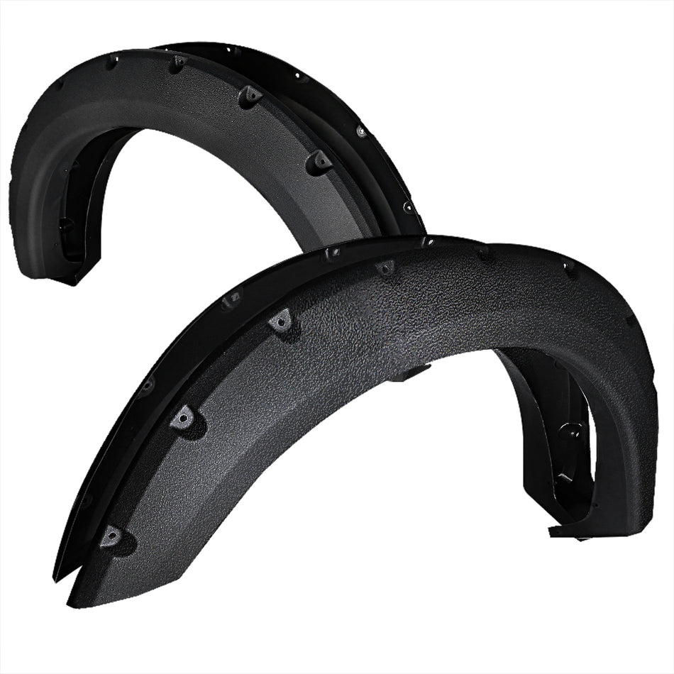 2004-2008 Ford F-150/ 2007-2008 Lincoln Mark LT Styleside Textured Rivet Style Fender Flares