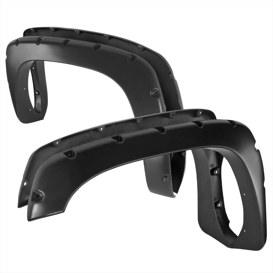 1999-2007 Chevrolet Silverado/ 1999-2006 GMC Sierra Smooth Rivet Style Fender Flares