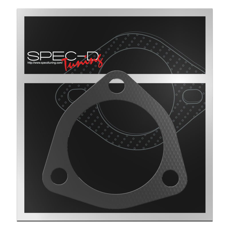 Universal Aluminum 2.5" Inlet/Outlet 3-Bolt Exhaust Gasket