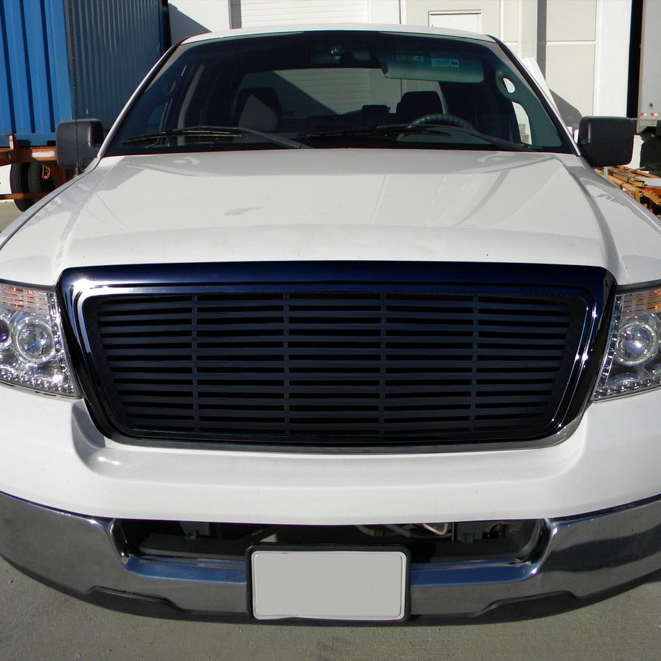 2004-2008 Ford F-150 Black ABS Billet Style Grille