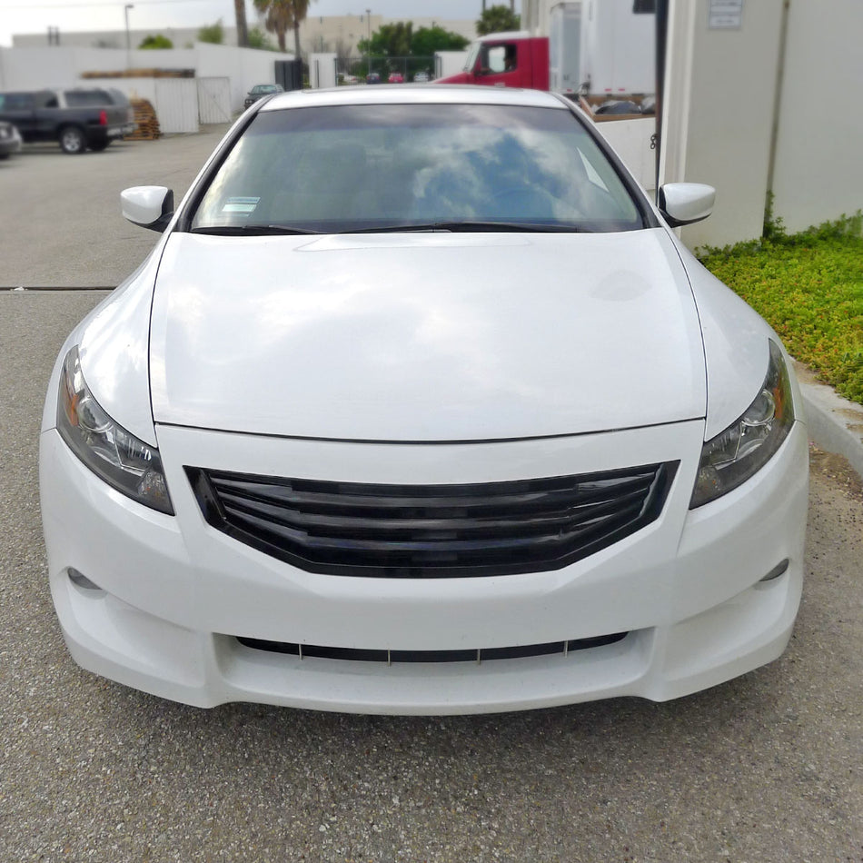 2008-2010 Honda Accord Coupe Black ABS Mu Style Grille