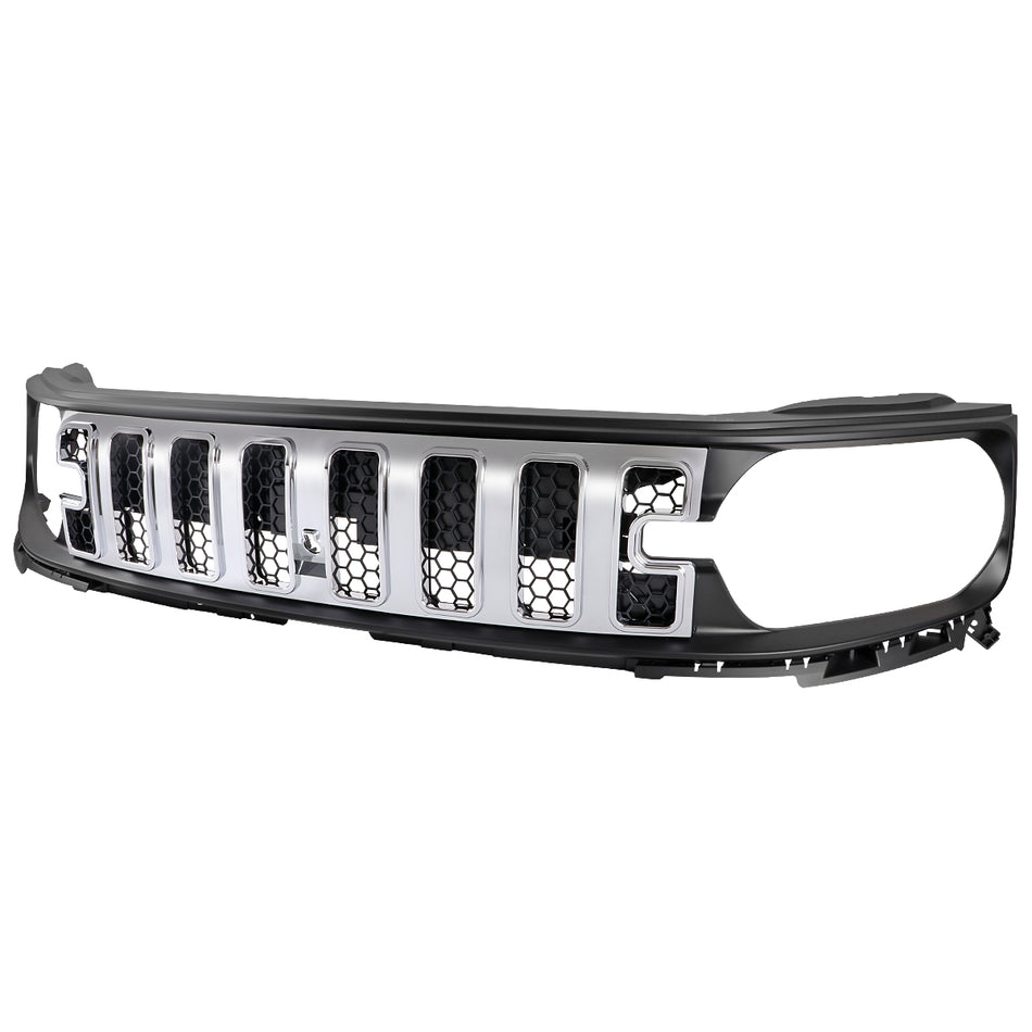 2021-2025 Ford Bronco Sport Chrome Mesh Hood Replacement Grille