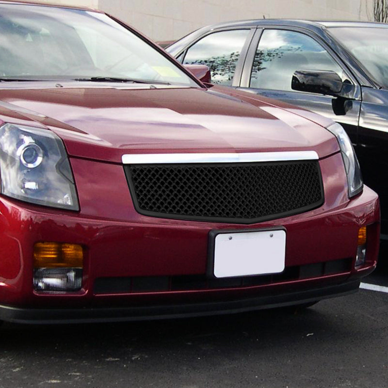 2003-2007 Cadillac CTS Black ABS Mesh Grille