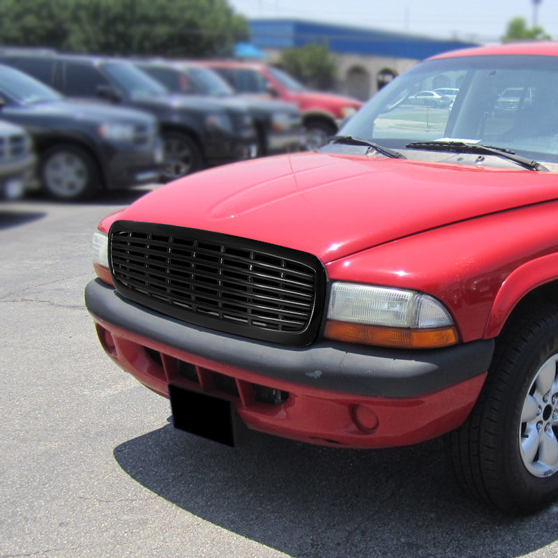 1997-2004 Dodge Dakota/Durango Glossy Black ABS Grille