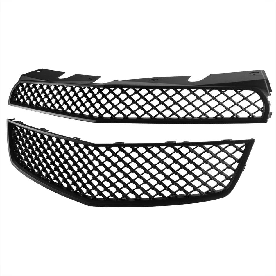 2010-2015 Chevrolet Equinox Black ABS 2PC Mesh Grille