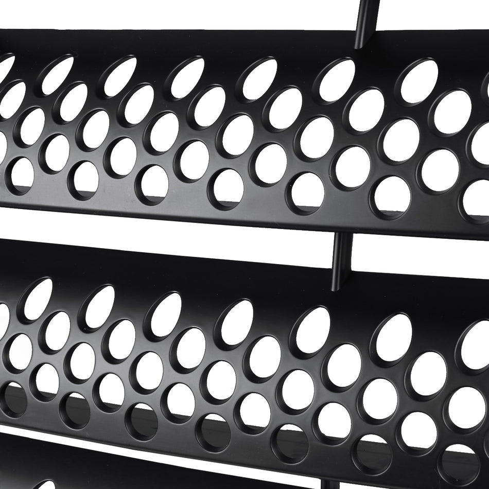 2009-2014 Ford F-150 Matte Black ABS Round Hole Grille