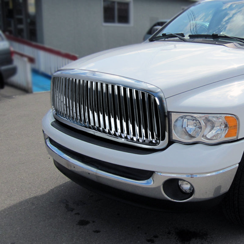 2002-2005 Dodge RAM Chrome ABS Vertical Grille