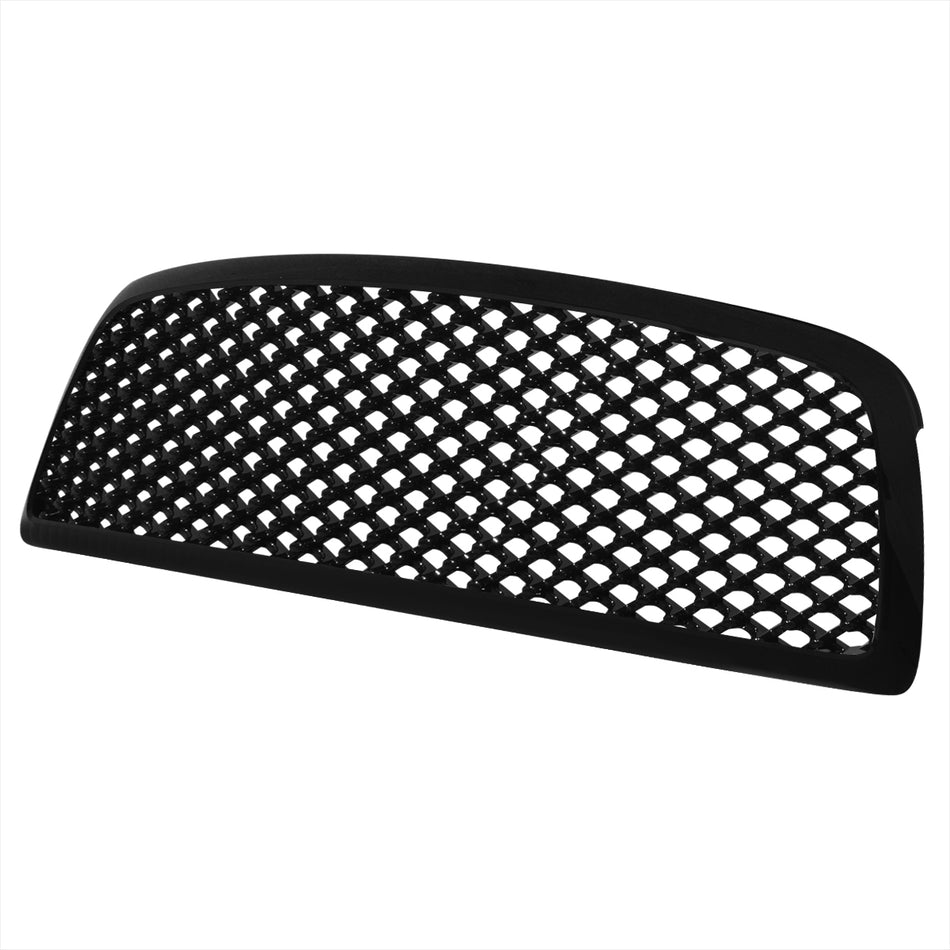 2009-2012 Dodge RAM 1500 Glossy Black ABS Honeycomb Mesh Grille