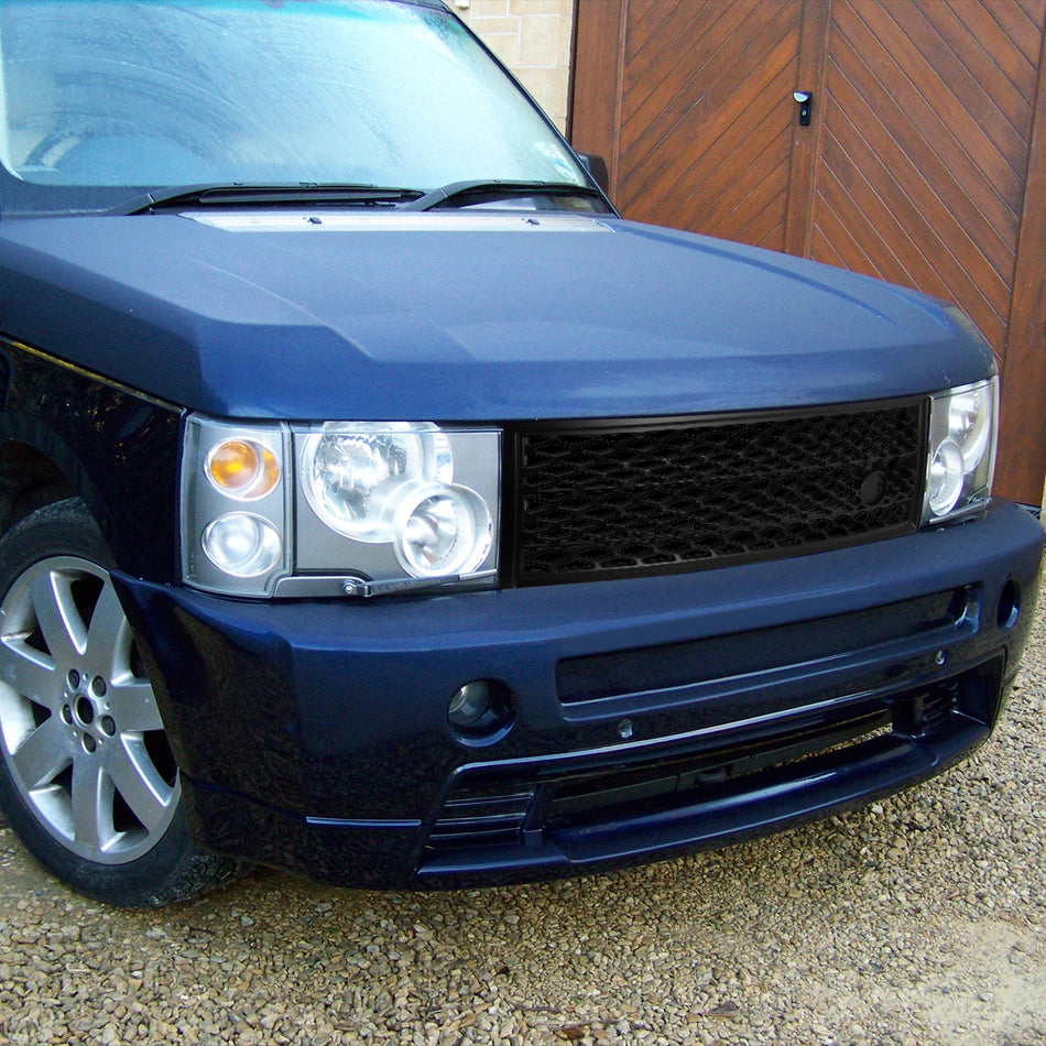2003-2005 Land Rover Ranger Rover Black ABS Mesh Grille