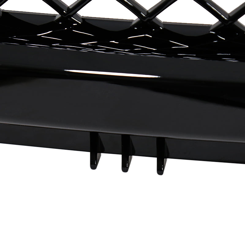 2007-2013 GMC Sierra 1500 Light Duty Glossy Black ABS Honeycomb Mesh Grille