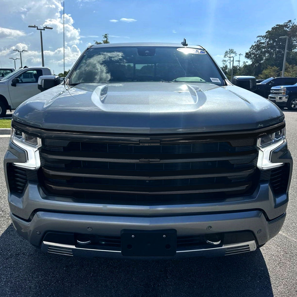 2022-2026 Chevrolet Silverado 1500 High Country Black Mesh Front Upper Hood Grille