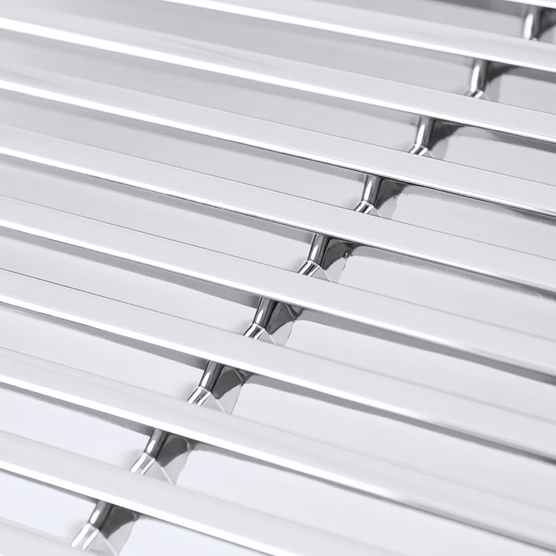 2005-2011 Toyota Tacoma Chrome ABS Horizontal Billet Grille