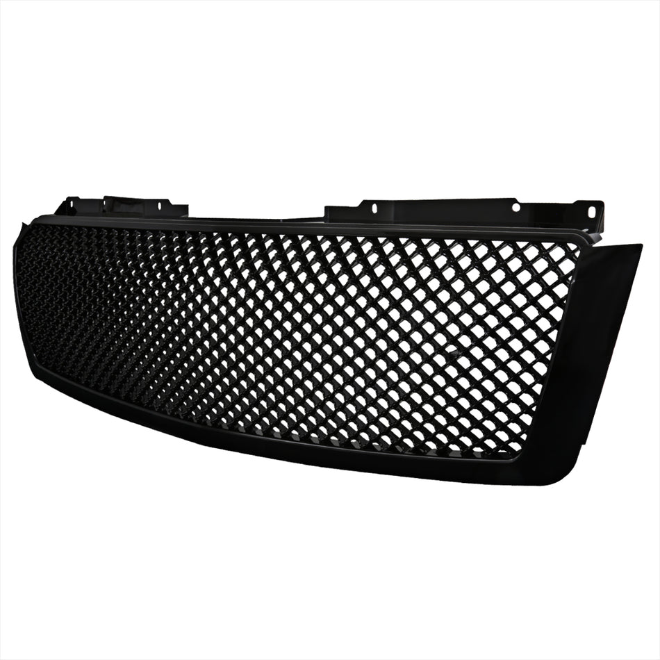 2007-2013 Chevrolet Avalanche/ 2007-2014 Tahoe Suburban Glossy Black ABS Honeycomb Mesh Grille