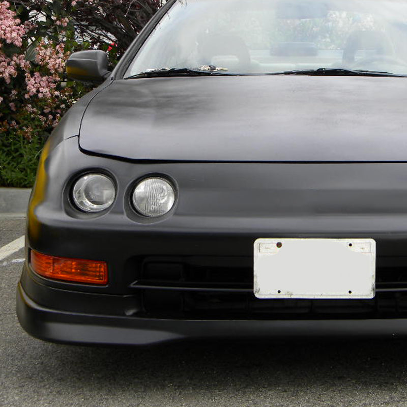 1994-1997 Accura Integra Bumper Lights (Chrome Housing/Amber Lens)