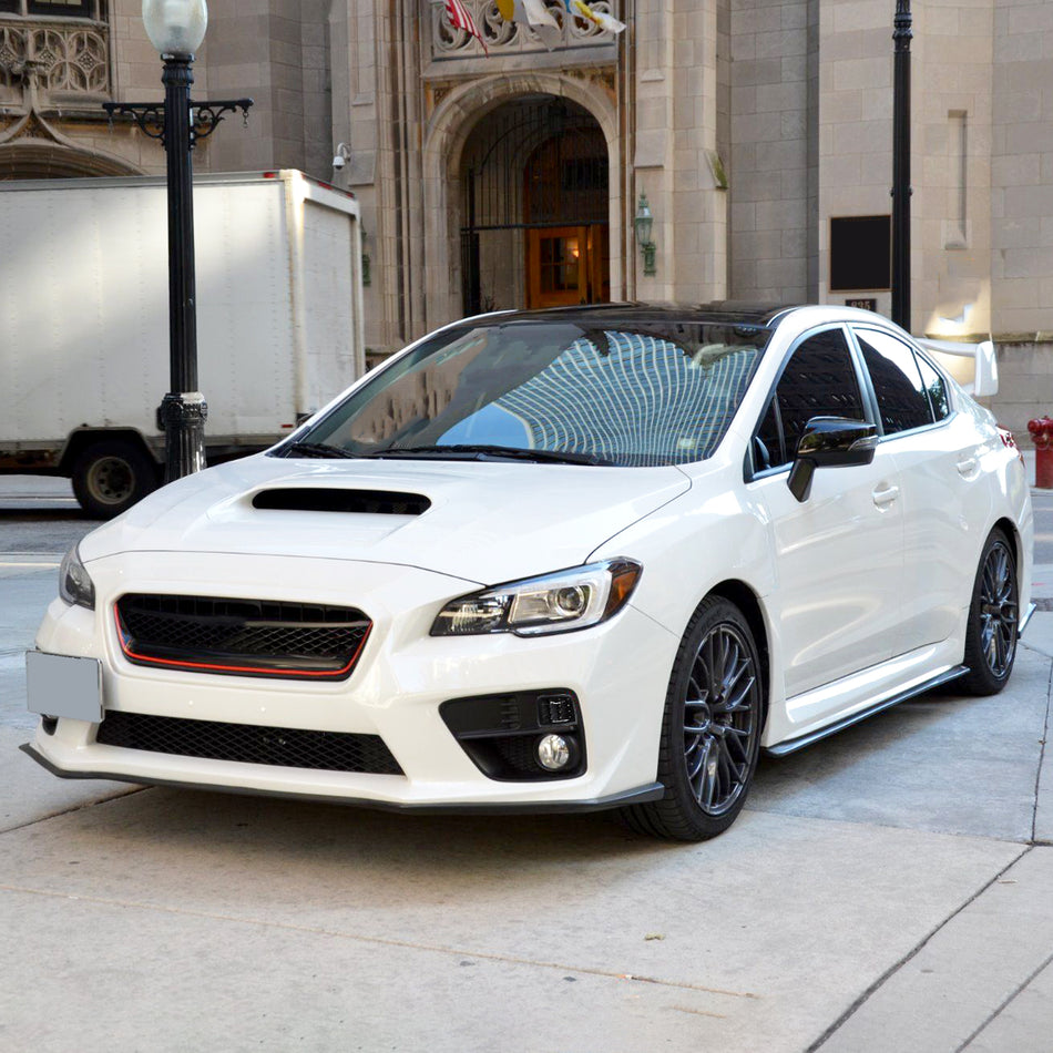 2015-2021 Subaru WRX / 2015-2017 WRX STI Sequential Front Bumper LED Turn Signal Lights (Matte Black Housing/Clear Lens)