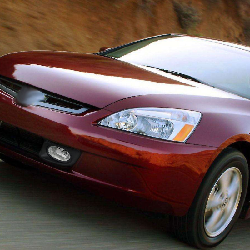 2003-2005 Honda Accord Sedan H11 Fog Lights Kit (Chrome Housing/Clear Lens)