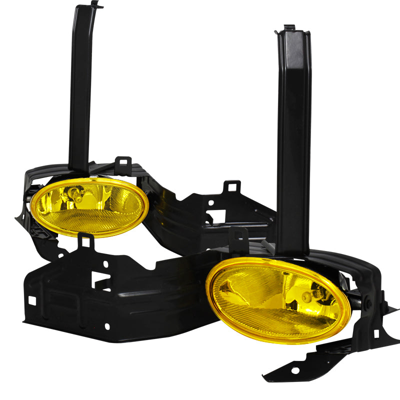 2008-2010 Honda Accord 2DR Coupe H11 Fog Lights Kit (Chrome Housing/Smoked Lens)