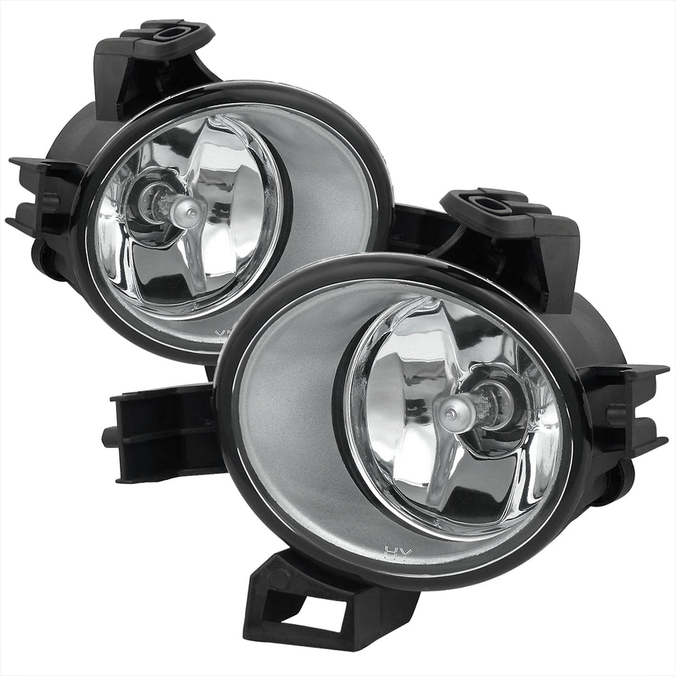 2004-2006 Nissan Quest/Altima H11 Fog Lights Kit (Chrome Housing/Clear Lens)