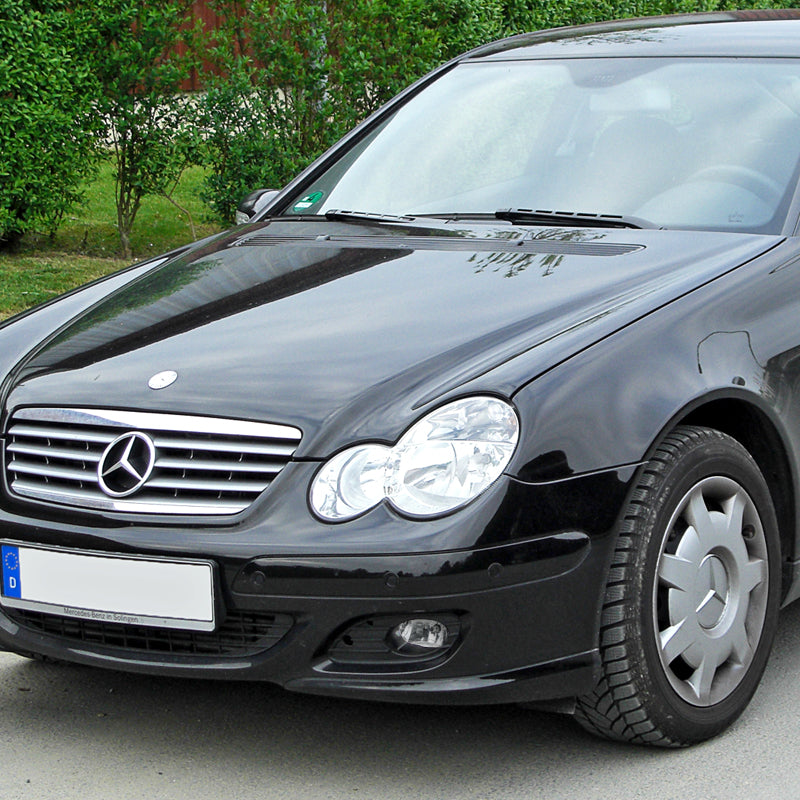 2001-2011 Mercedes Benz W203/W215/W209/R230/R170 9006 Fog Lights (Chrome Housing/Clear Lens)