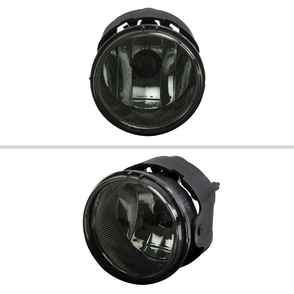 2005-2009 Dodge Caravan/Charger Chrysler Pacifica H8 Fog Lights Kit (Chrome Housing/Smoked Lens)