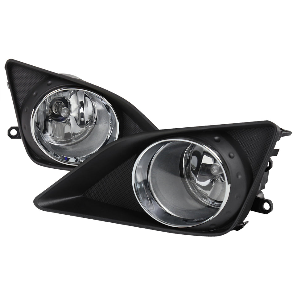 2009-2010 Toyota Corolla H11 Fog Lights Kit (Chrome Housing/Clear Lens)