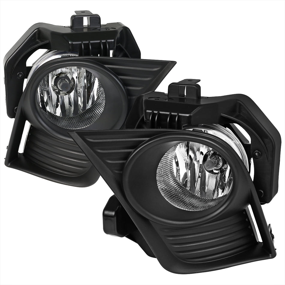 2014-2017 Lexus CT200h H16 Fog Lights Kit (Chrome Housing/Clear Lens)