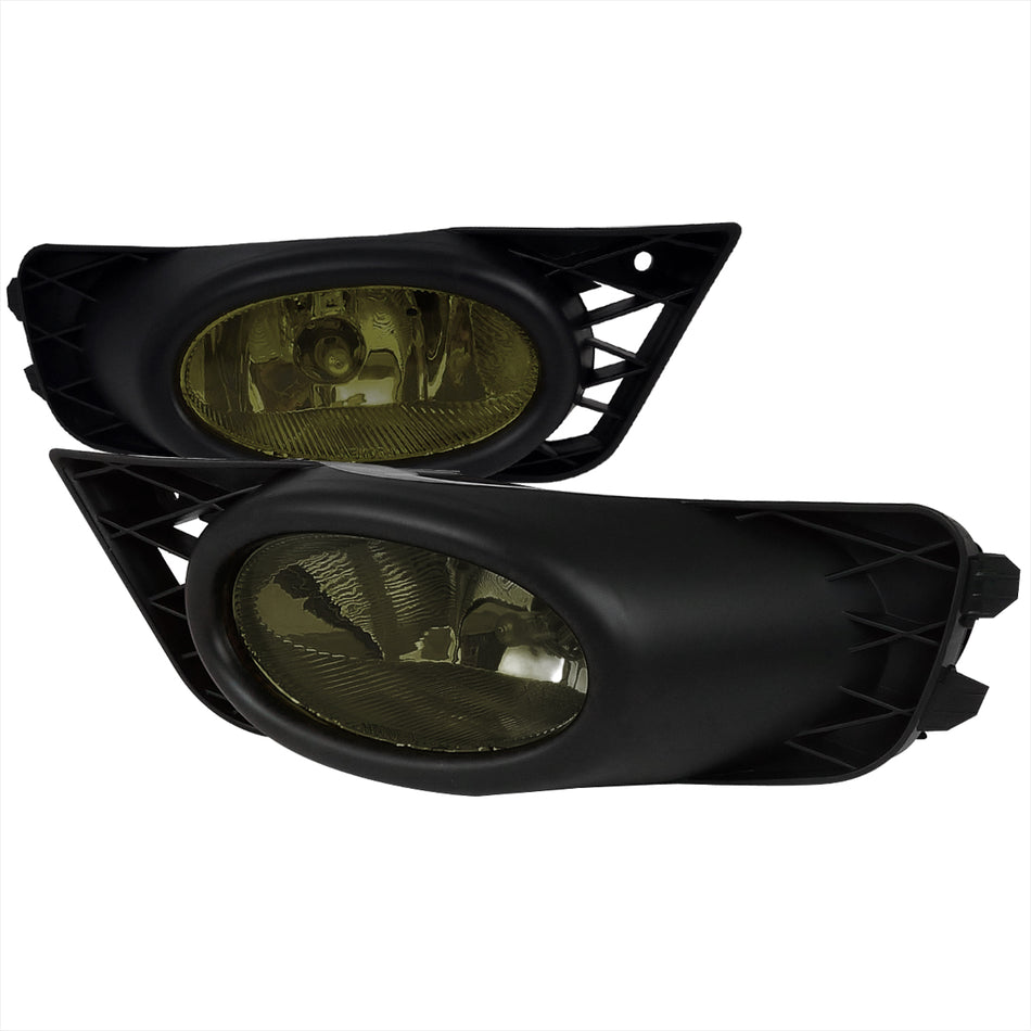 2009-2011 Honda Civic Sedan H11 Fog Lights (Chrome Housing/Smoked Lens)