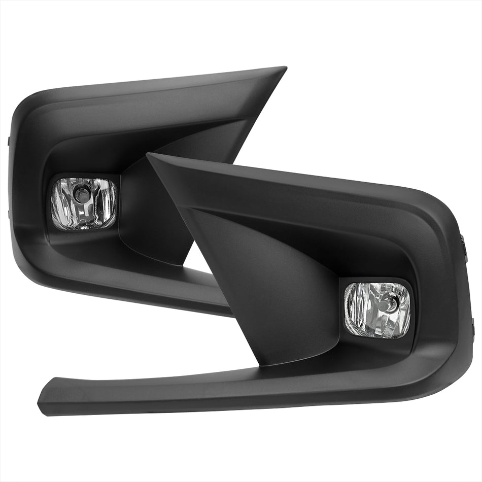 2022-2023 Honda Civic Sedan/Hatchback H8 Bumper Fog Lights Kit (Chrome Housing/Clear Lens)