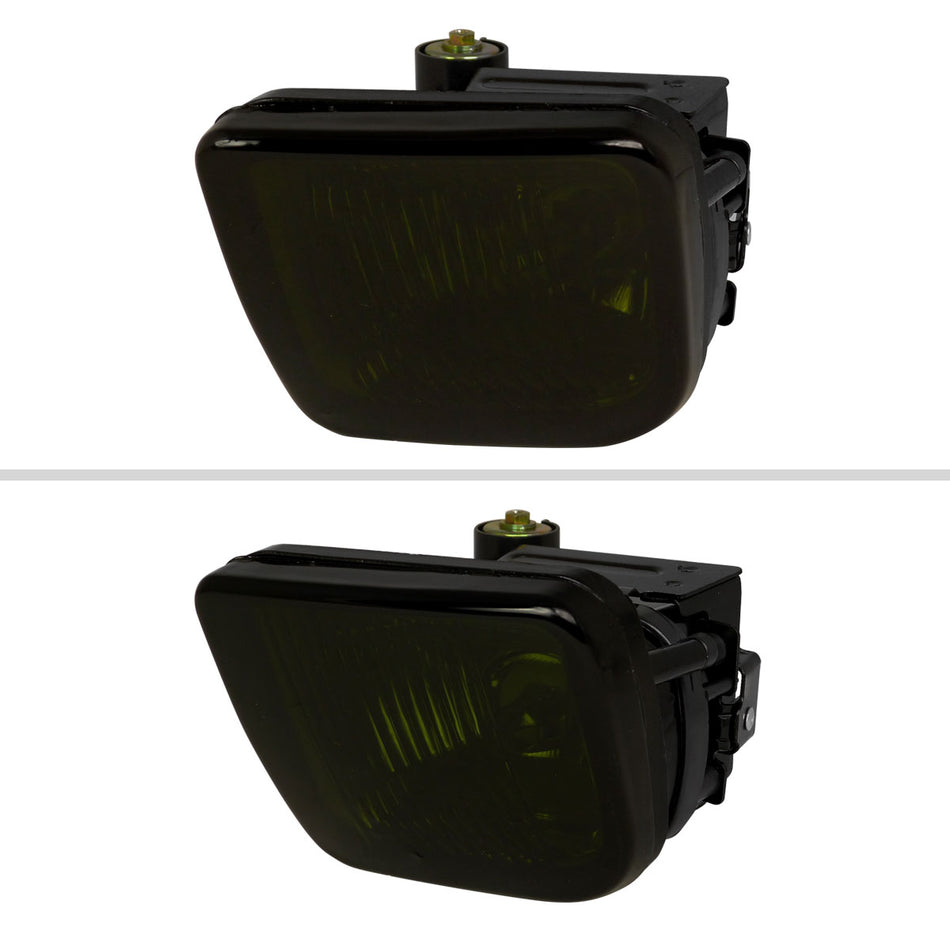 1996-1998 Honda Civic H3 Fog Lights Kit (Chrome Housing/Smoked Lens)