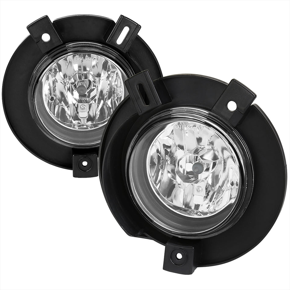 2002-2005 Ford Explorer H10 Fog Lights (Chrome Housing/Clear Lens)