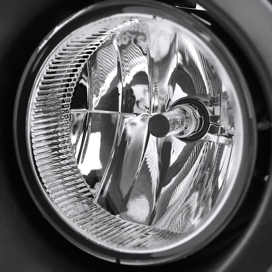 2011-2014 Ford F-150 FX2/ FX4/ King Ranch/ Lariat/ STX H10 Fog Lights Kit (Chrome Housing/Clear Lens)