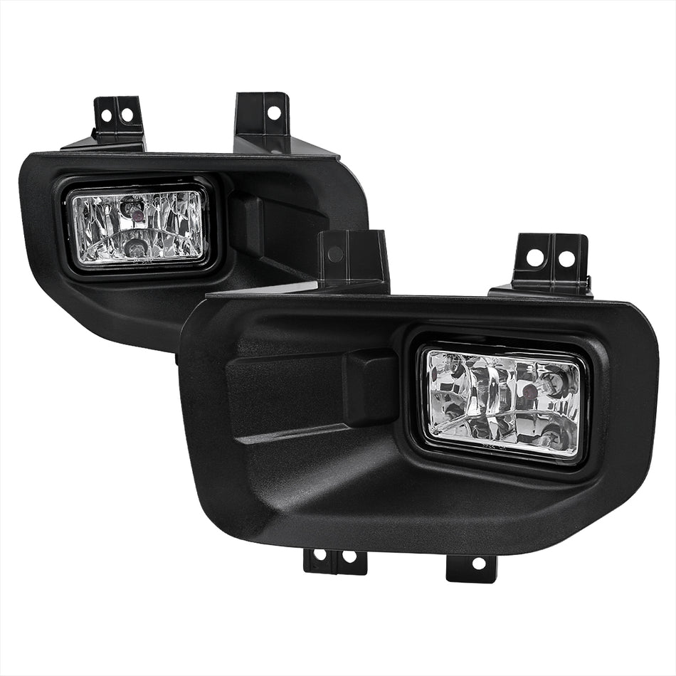 2015-2017 Ford F-150 H10 Fog Lights (Chrome Housing/Clear Lens)