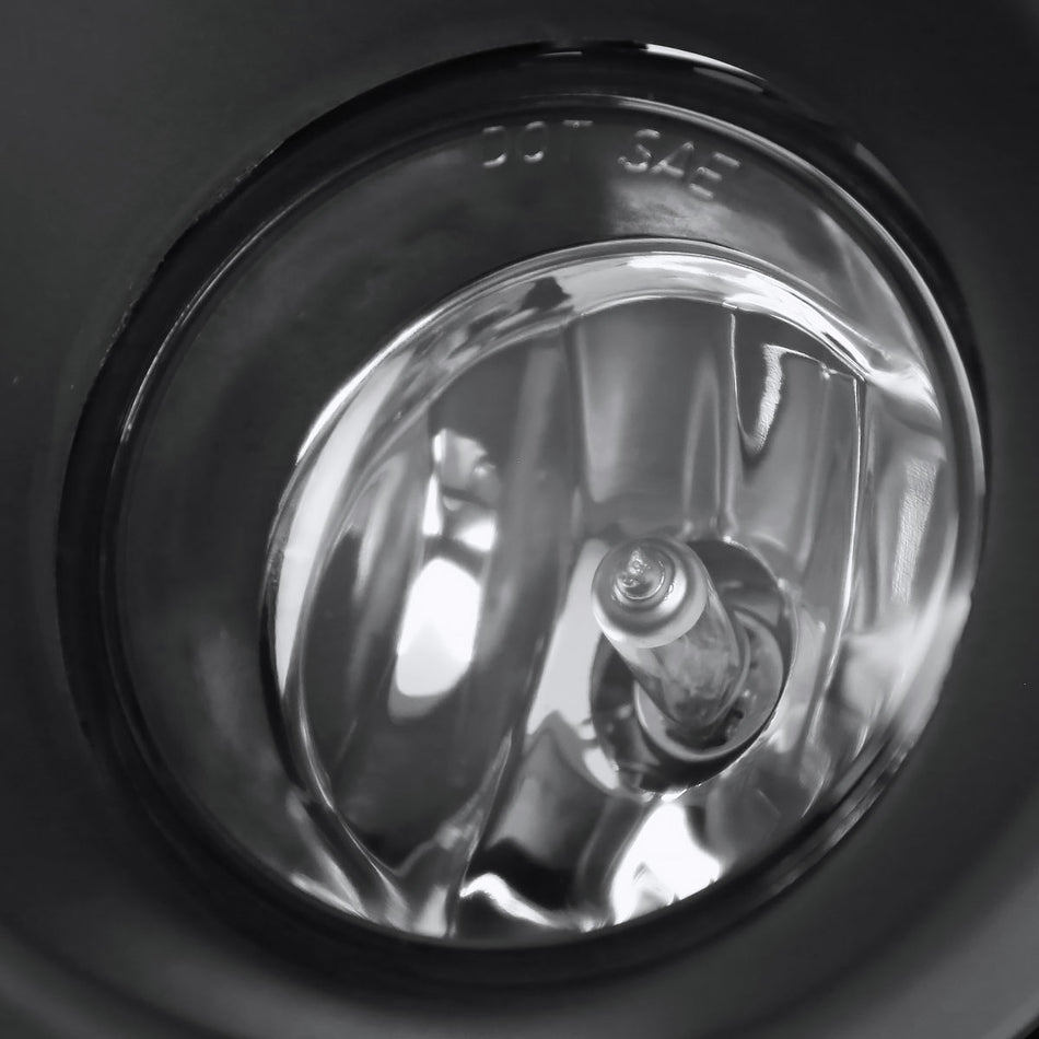2005-2019 Nissan Frontier H11 Fog Lights Kit w/ Switch & Wiring Harness (Chrome Housing/Clear Lens)