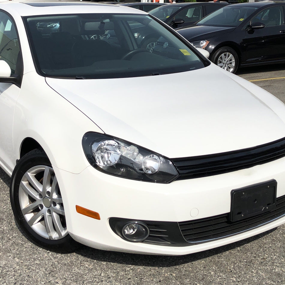 2010-2014 Volkswagen Jetta/Golf Mk6 TDI/TSI 9006 Fog Lights Kit (Chrome Housing/Clear Lens)