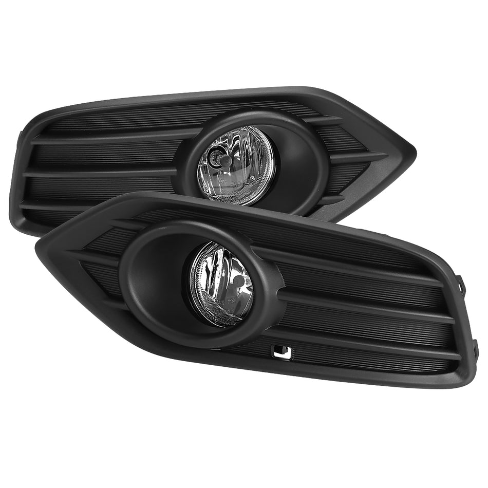 2019-2020 Honda HR-V H8 Fog Lights Kit (Chrome Housing/Clear Lens)